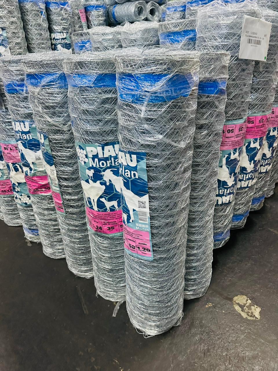 Rolos de tela no estoque VPS Machado